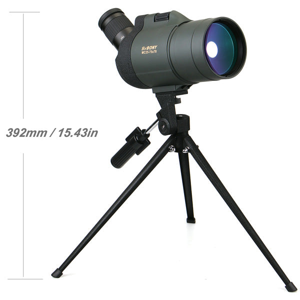 Telescopi de visió 25-75x70 MAK amb trípode - SVBONY