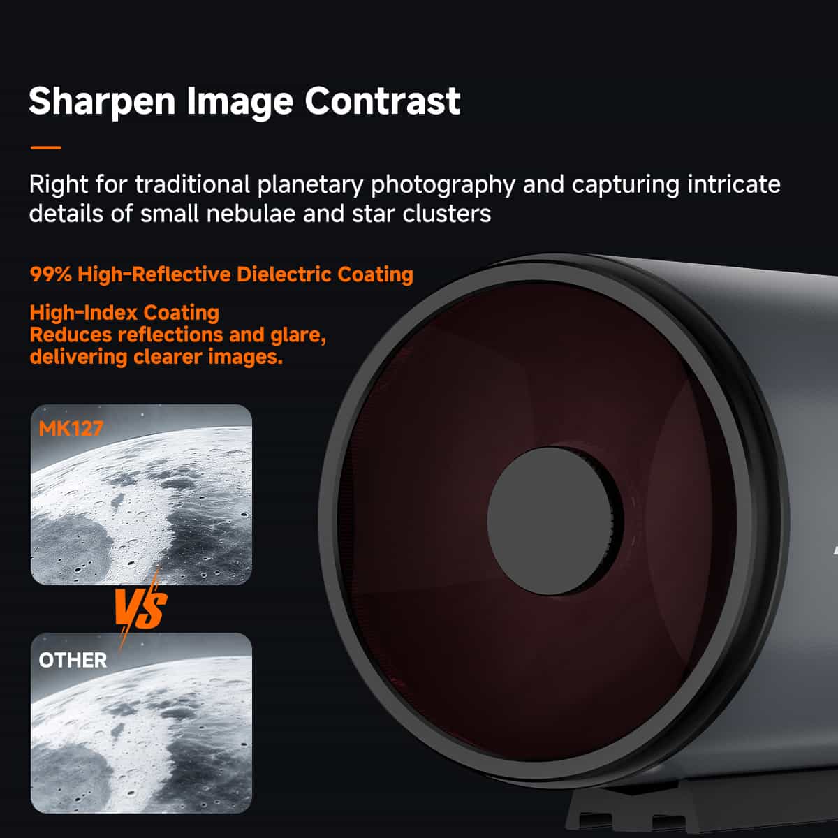 Télescope Maksutov-Cassegrain MK127 pour l'astronomie - SVBONY