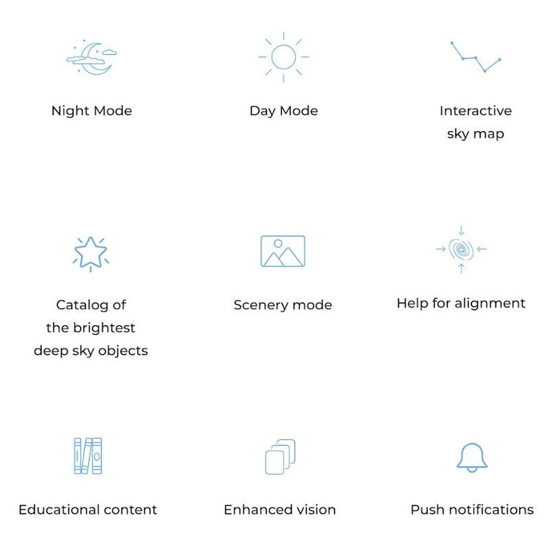 Télescope Intelligent Hestia avec Trépied et Sac de Rangement – Vaonis