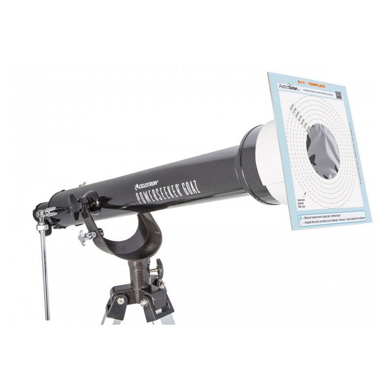 Feuille de Filtre Solaire AstroSolar OD 5.0 ECO 140x155mm pour Observation et Photo - Baader