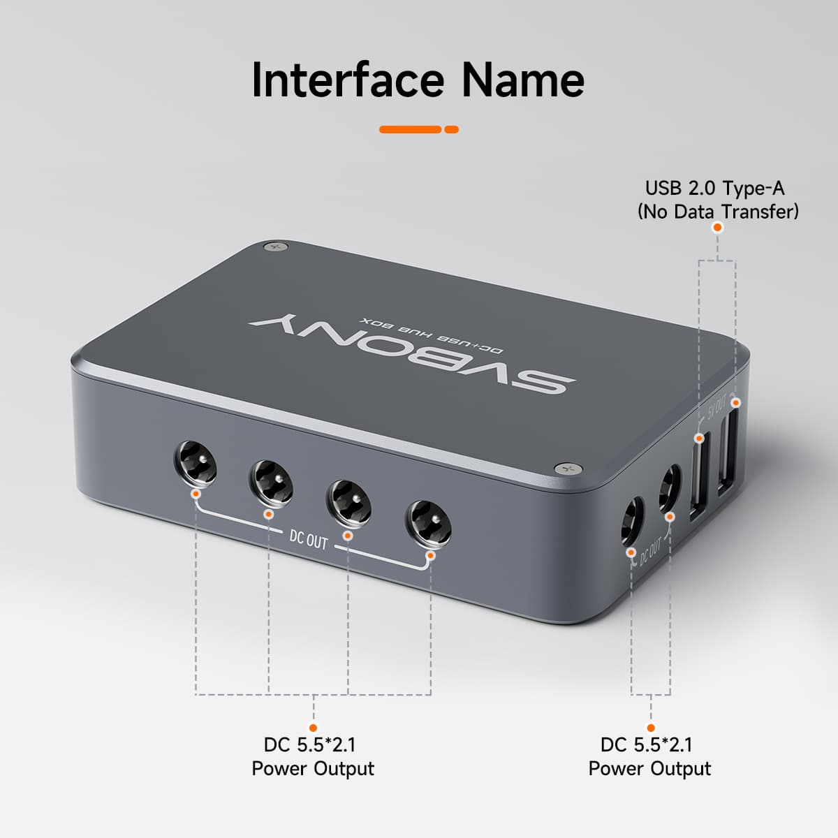 Boîtier d'Alimentation SV241 avec Hub USB 3.1 pour l'Astrophotographie - SVBONY