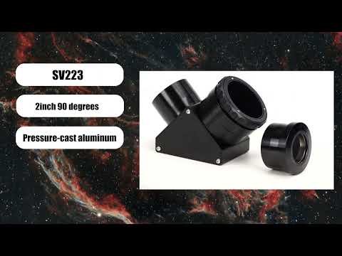 Diagonale à Renvoi Coudé SVBONY SV223 avec Revêtement Dielectrique 99% Réflectif