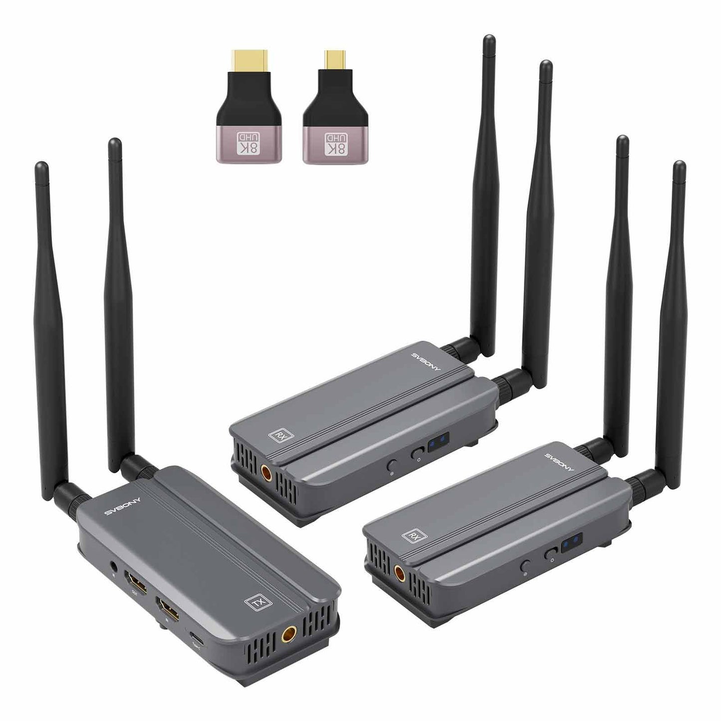 TransAir3 Système Vidéo Sans Fil 1080P60 à 0,06 s Latence – SVBONY