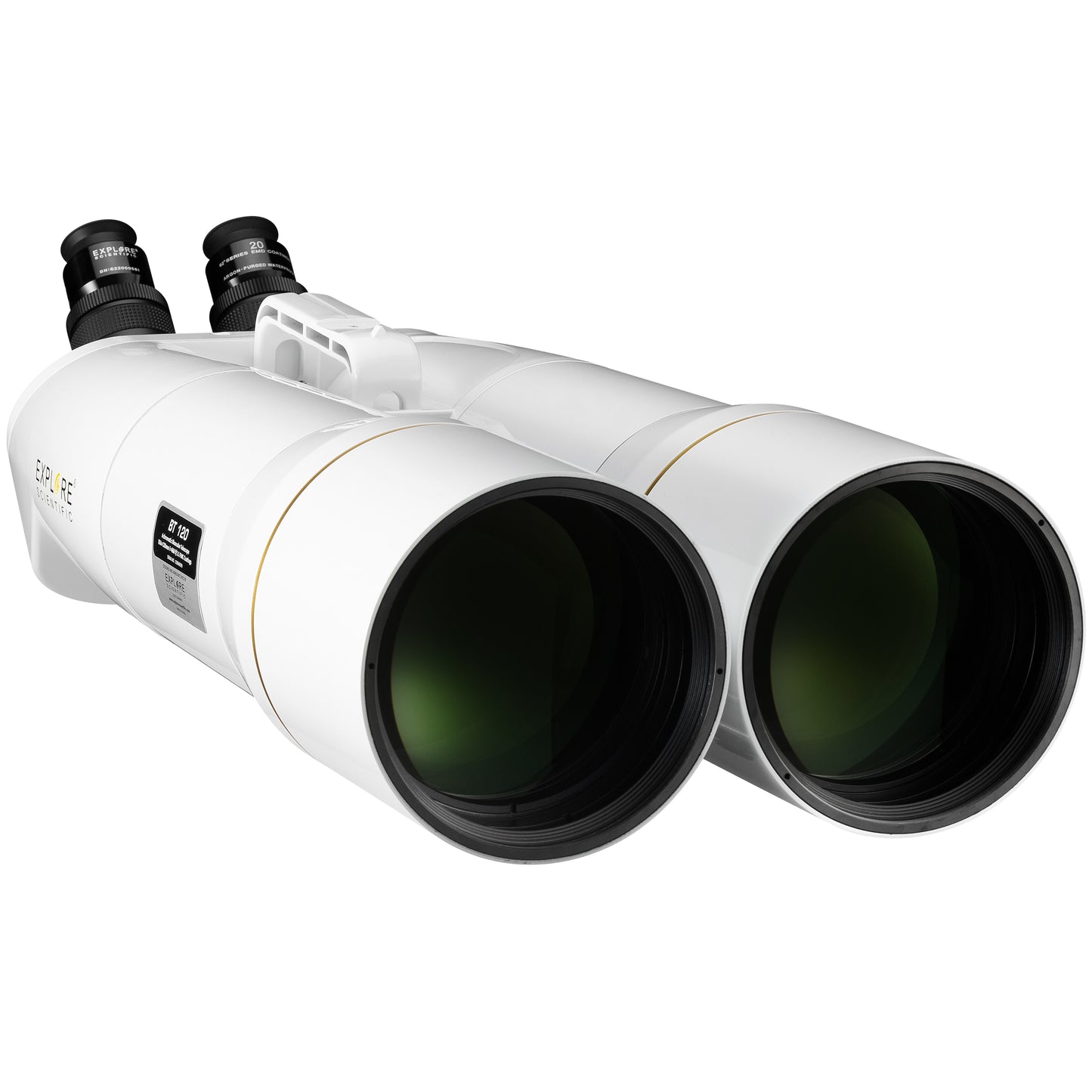 Binoculaire Telescope 120mm met 62° LER 20mm Oculairs - Explore Scientific