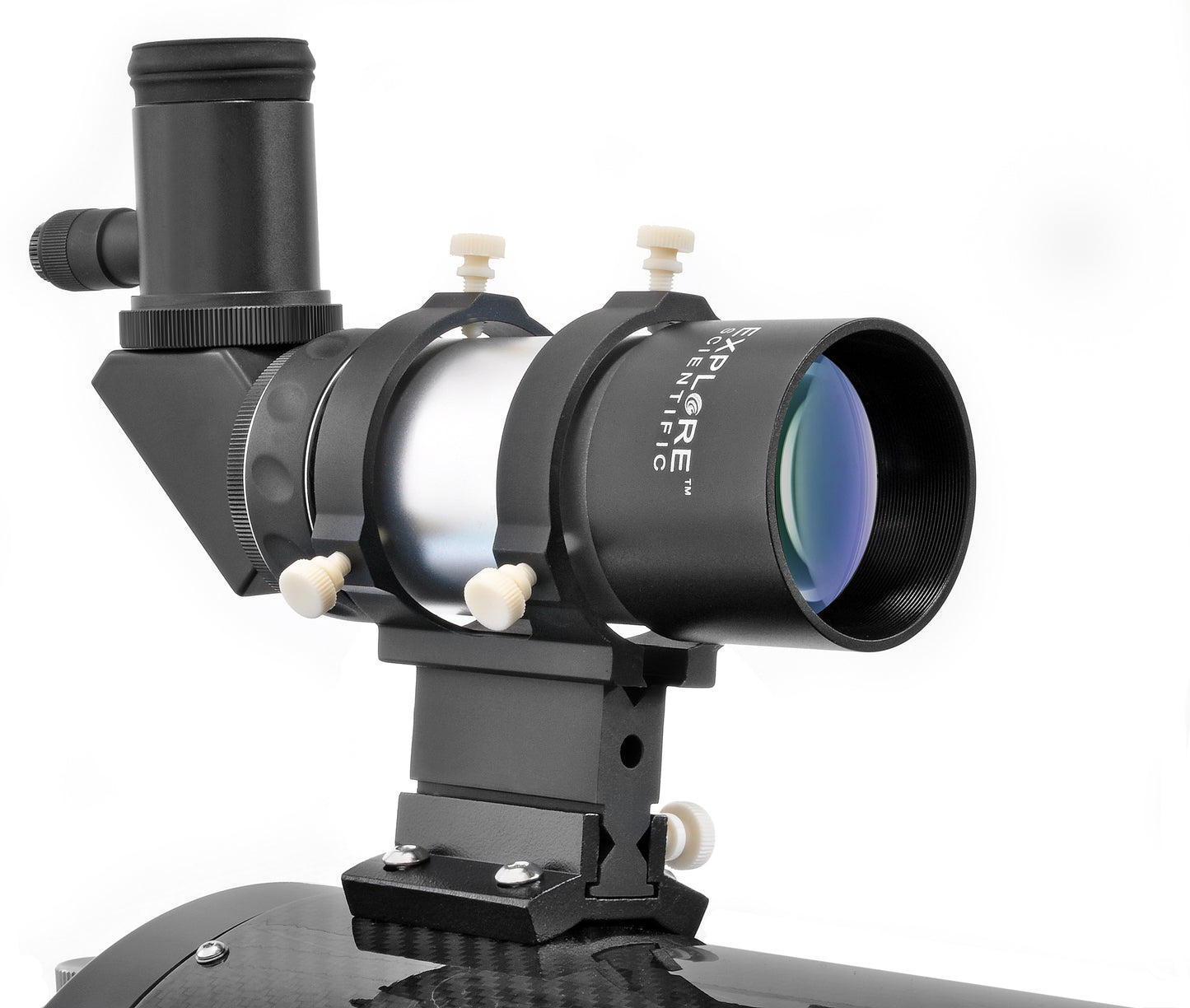Apochromatische Drie-Elementen Telescoop 165mm f/7 FPL-53 CF met Feather-Touch 3" Rack - Explore Scientific