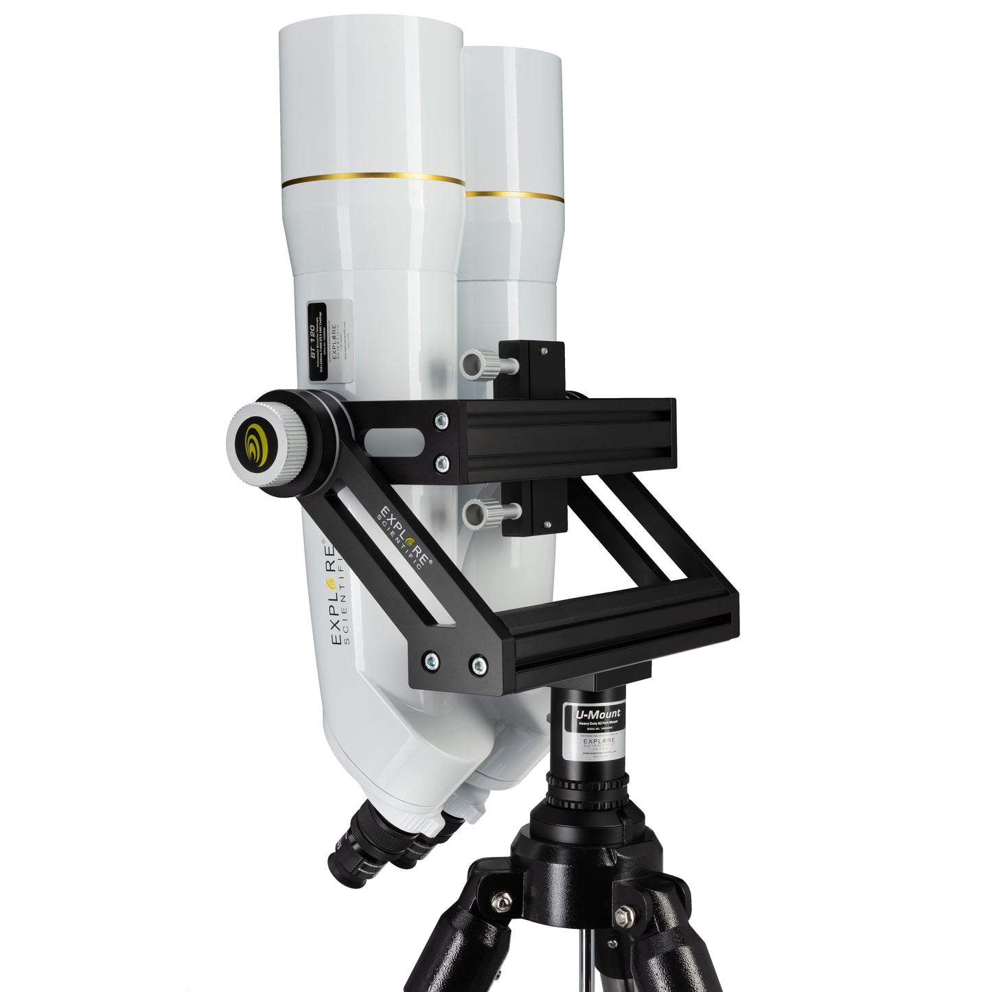 Binoculaire Telescope 120mm met 62° LER 20mm Oculairs - Explore Scientific
