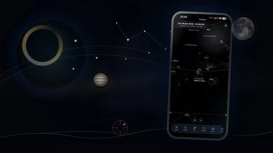 Astronomy app landscape banner