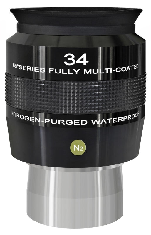 Ocular 34mm 68° med EMD™ belegg og argonfylling - Explore Scientific