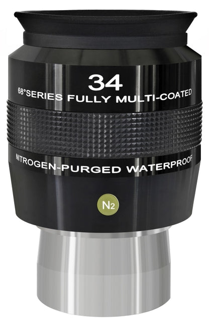 Ocular 34mm 68° med EMD™ belegg og argonfylling - Explore Scientific