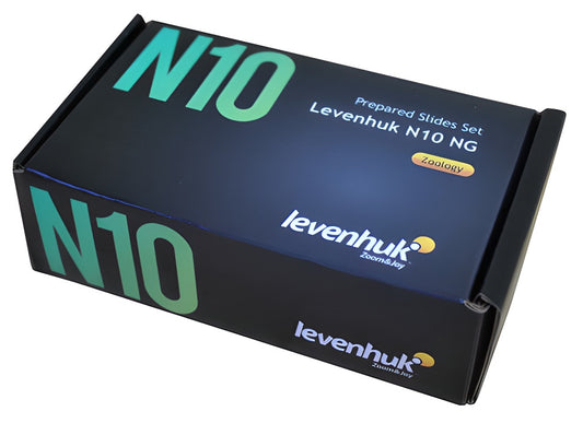 Kit de lames préparées et vierges pour microscope – Levenhuk