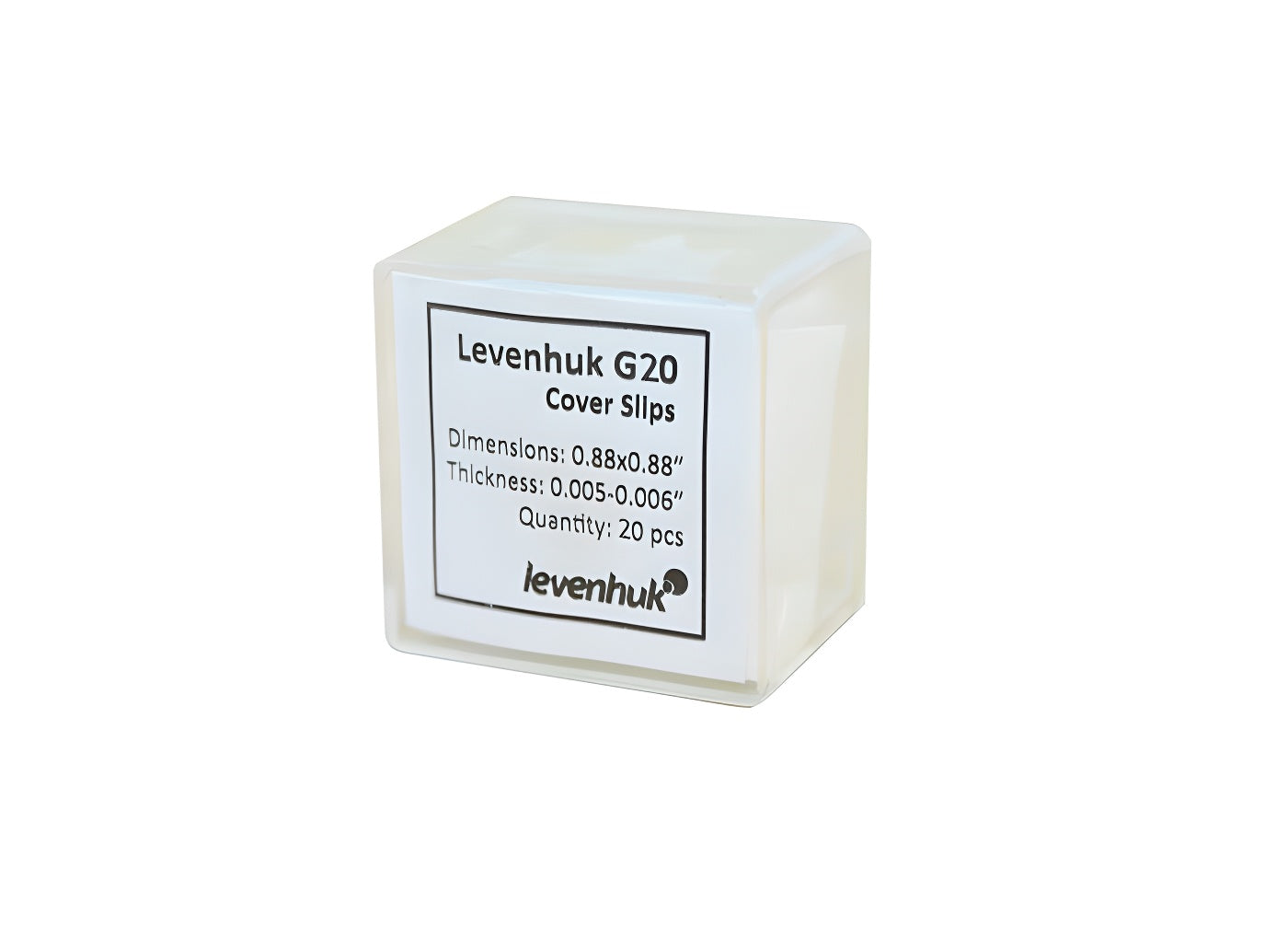 Kit de lames préparées et vierges pour microscope – Levenhuk