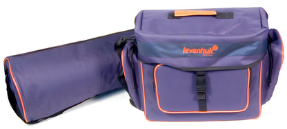 Sac de transport Zongo 60 bleu foncé avec pochette trépied Levenhuk