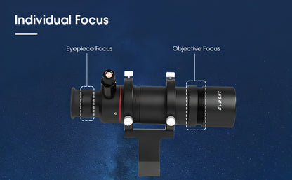 Luneta de visada SV208 8x50 para telescópio astronómico