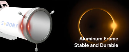Sonnenschutzfilter 140mm SV229 mit Metallkappe - Svbony