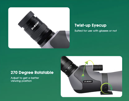 Teleskopas SV46P 20-60x80 ED - SVBONY