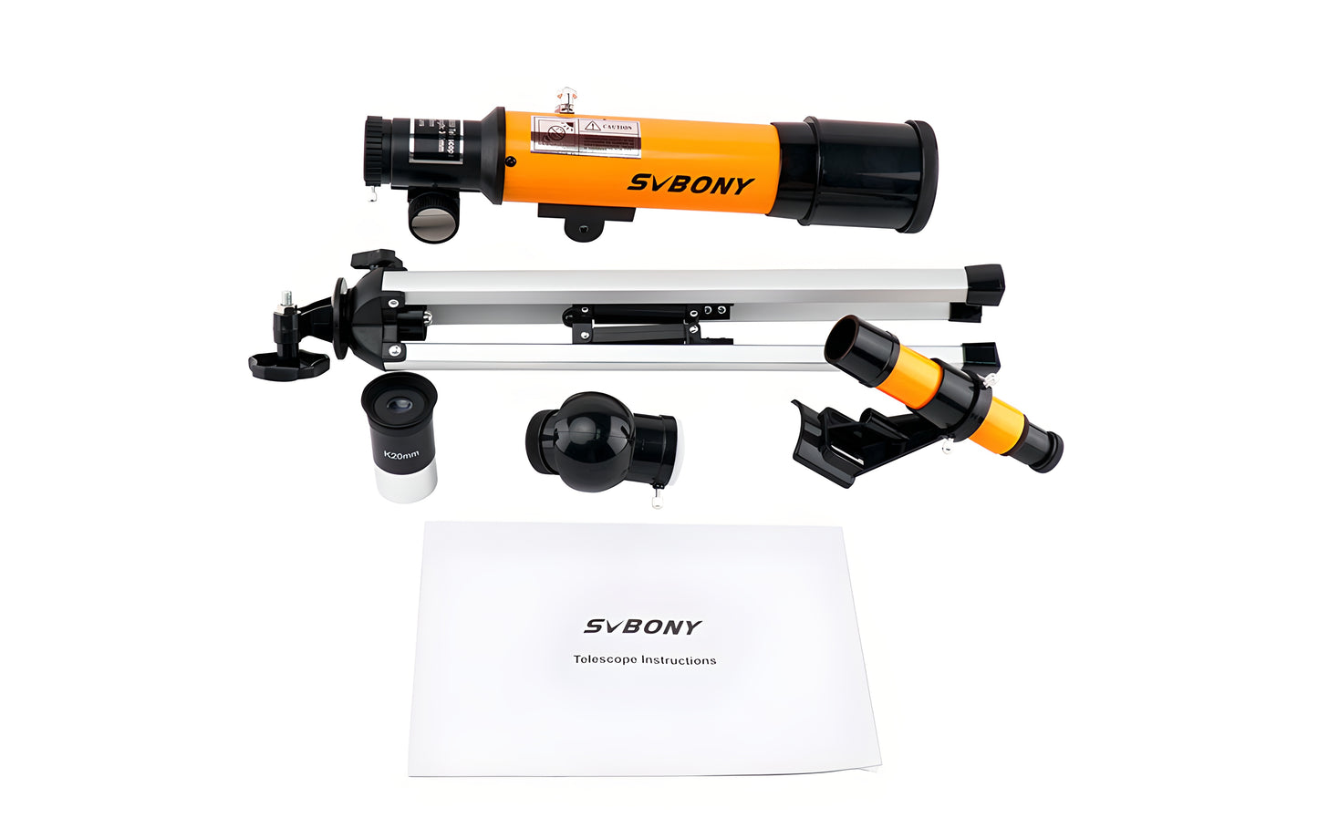 SVBONY SV502 Astronomy Telescope for Kids - 50mm