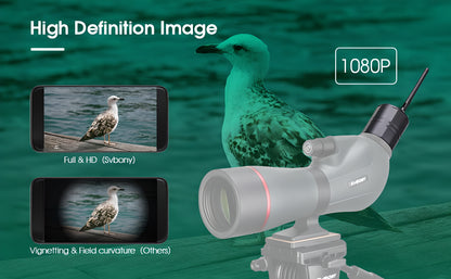 SC001 Caméra Wifi 1080p pour Lunettes et Télescopes