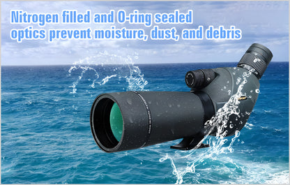 SV411 Spotting Scope with Powerful 20X to 60X Zoom - Available in 70mm and 80mm