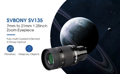 SV135 Zoom Eyepiece 1.25inch
