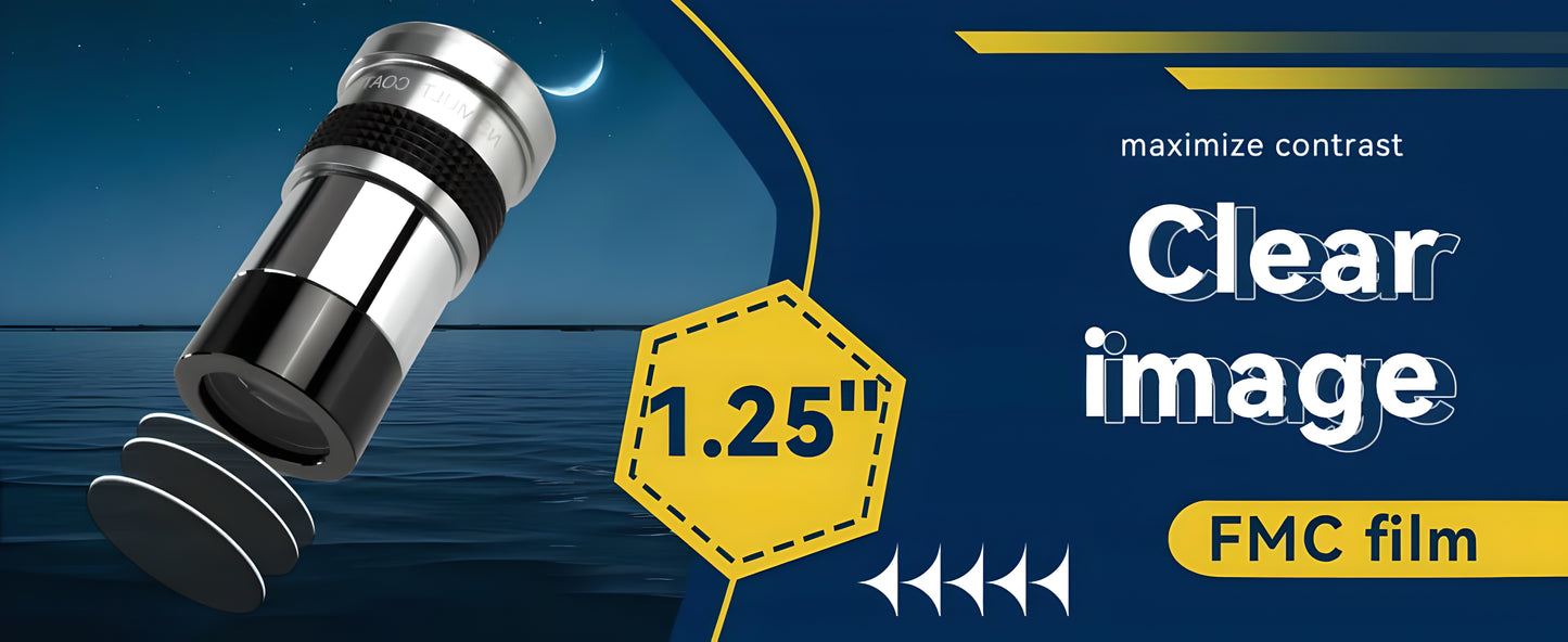 SV137 Barlow lencse 2x/3x 1,25 hüvelyk FMC - Távcső kiegészítő