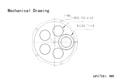 SVBONY SV133 - Filter Wheel für Teleskope, 1,25 Zoll, 5 Positionen