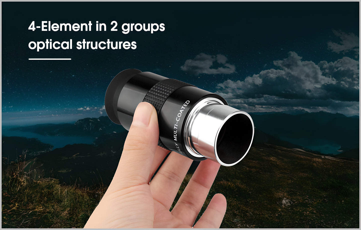 Oculare Plossl 32mm 1.25" cu Câmp de Viziune de 48 Grade - SVBONY