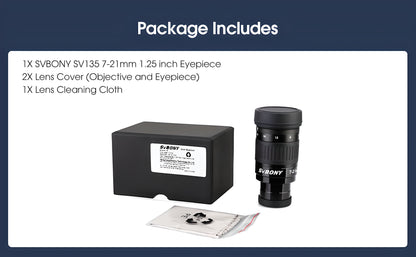 SV135 Zoom Eyepiece 1.25inch