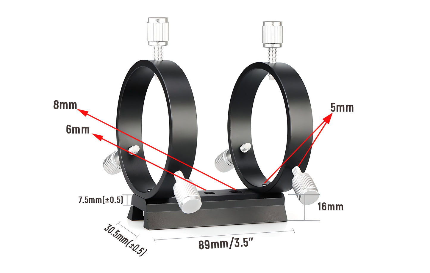 SV106 Guia d'objectiu 50mm amb enfocament helicoïdal per a telescopi astronòmic