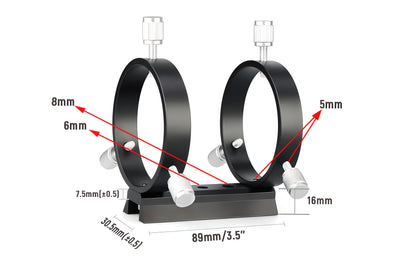 SV106 Guia d'objectiu 50mm amb enfocament helicoïdal per a telescopi astronòmic