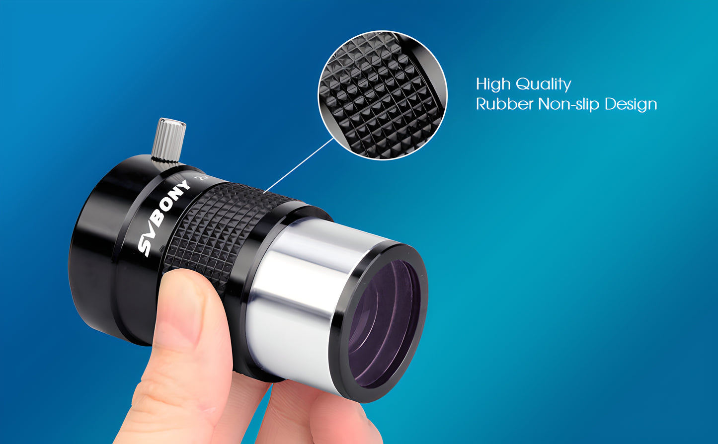 Barlow Achromatique 2x Doublant la Magnification - Diamètre 31,7 mm (1,25") Svbony