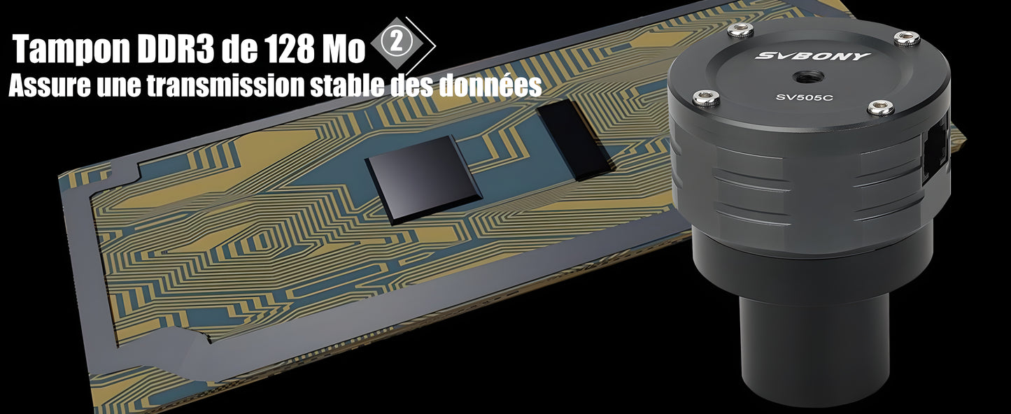 Väri-Planeetta KAMERA 4.2MP 1,25" USB3.0 SV505C - SVBONY