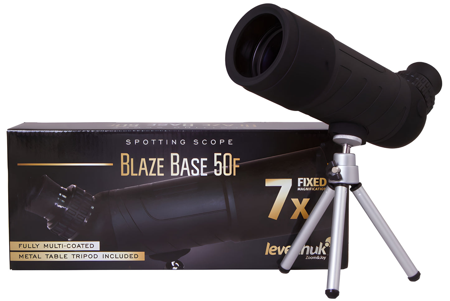 Longue-vue Blaze BASE 50F 7x50 avec trépied - Levenhuk