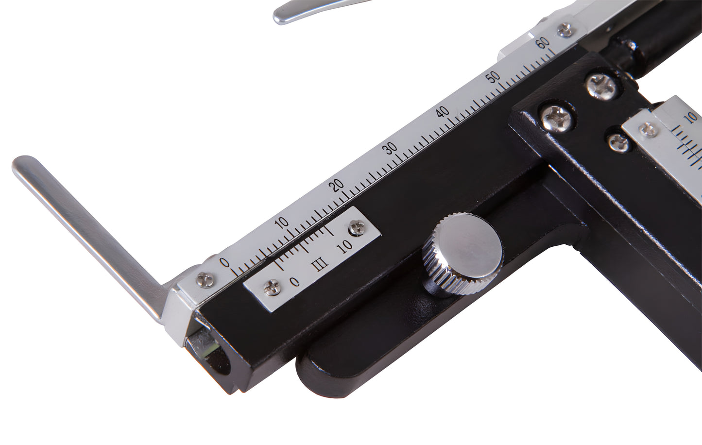 Platine mécanique MS3 pour lames de microscope Levenhuk