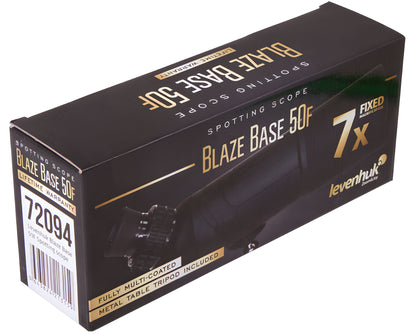 Longue-vue Blaze BASE 50F 7x50 avec trépied - Levenhuk