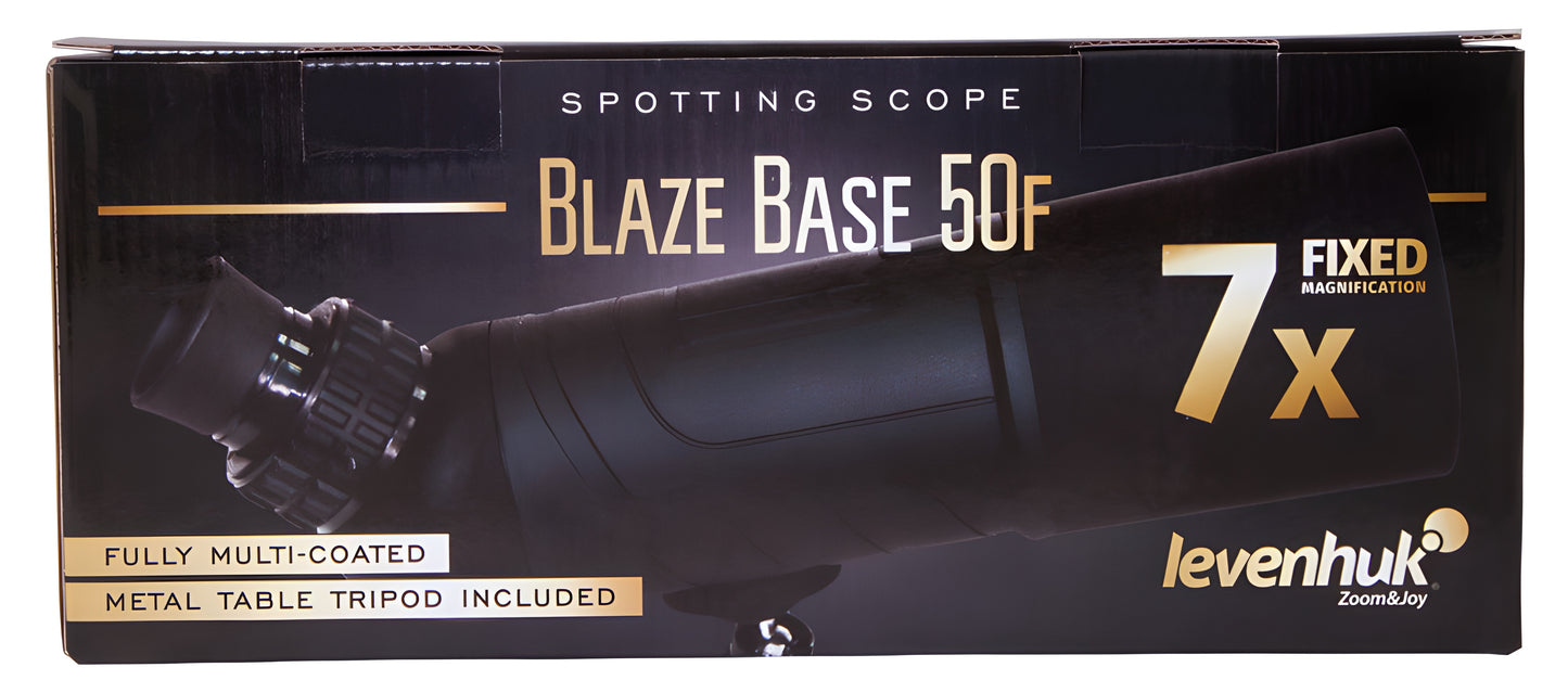 Longue-vue Blaze BASE 50F 7x50 avec trépied - Levenhuk