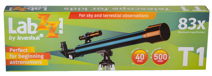 Télescope réfracteur enfant 40 mm avec trépied LabZZ T1 - Levenhuk