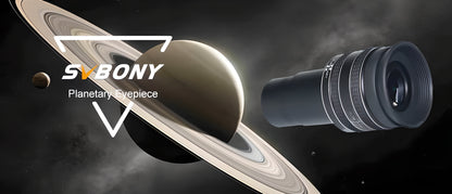 Oculare planetar 1.25'' SWA 58° 4mm pentru telescop - SVBONY