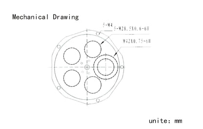 SVBONY SV133 - Filter Wheel für Teleskope, 1,25 Zoll, 5 Positionen