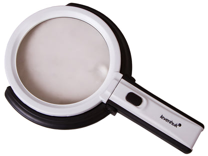 Loupe de bureau bifocale à éclairage LED - Levenhuk