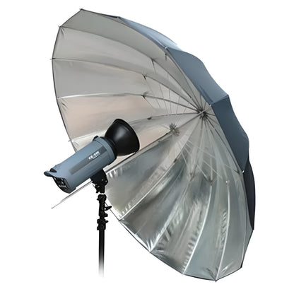 Jumbo-Sonnenschirm-Reflektor silber/schwarz 162 cm für Astronomie - Bresser