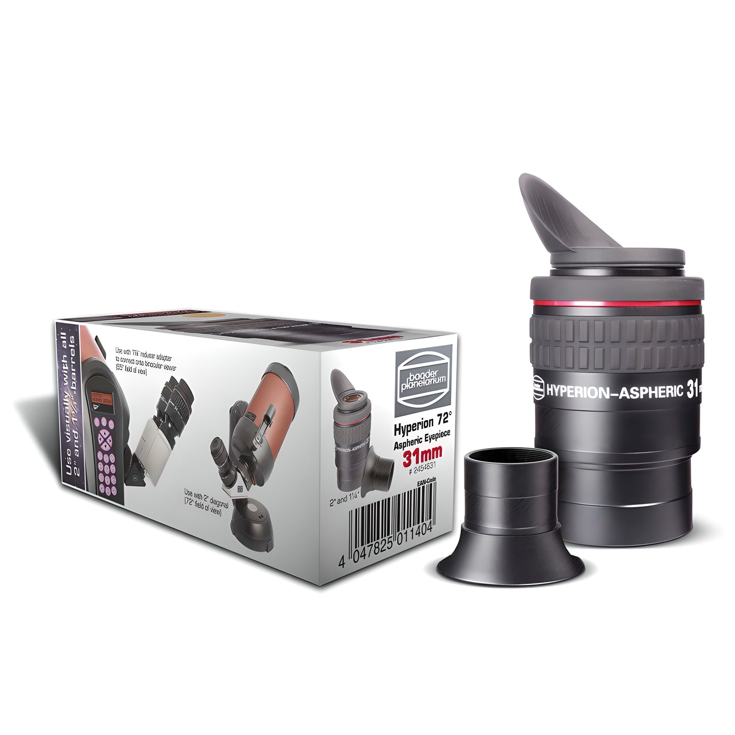 Oculaire grand angle asphérique Hyperion Aspheric 31 mm 72° – Baader
