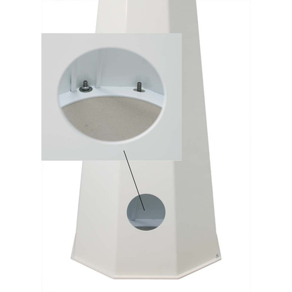 Colonne d’observatoire en acier, hauteur 140 cm - euro EMC