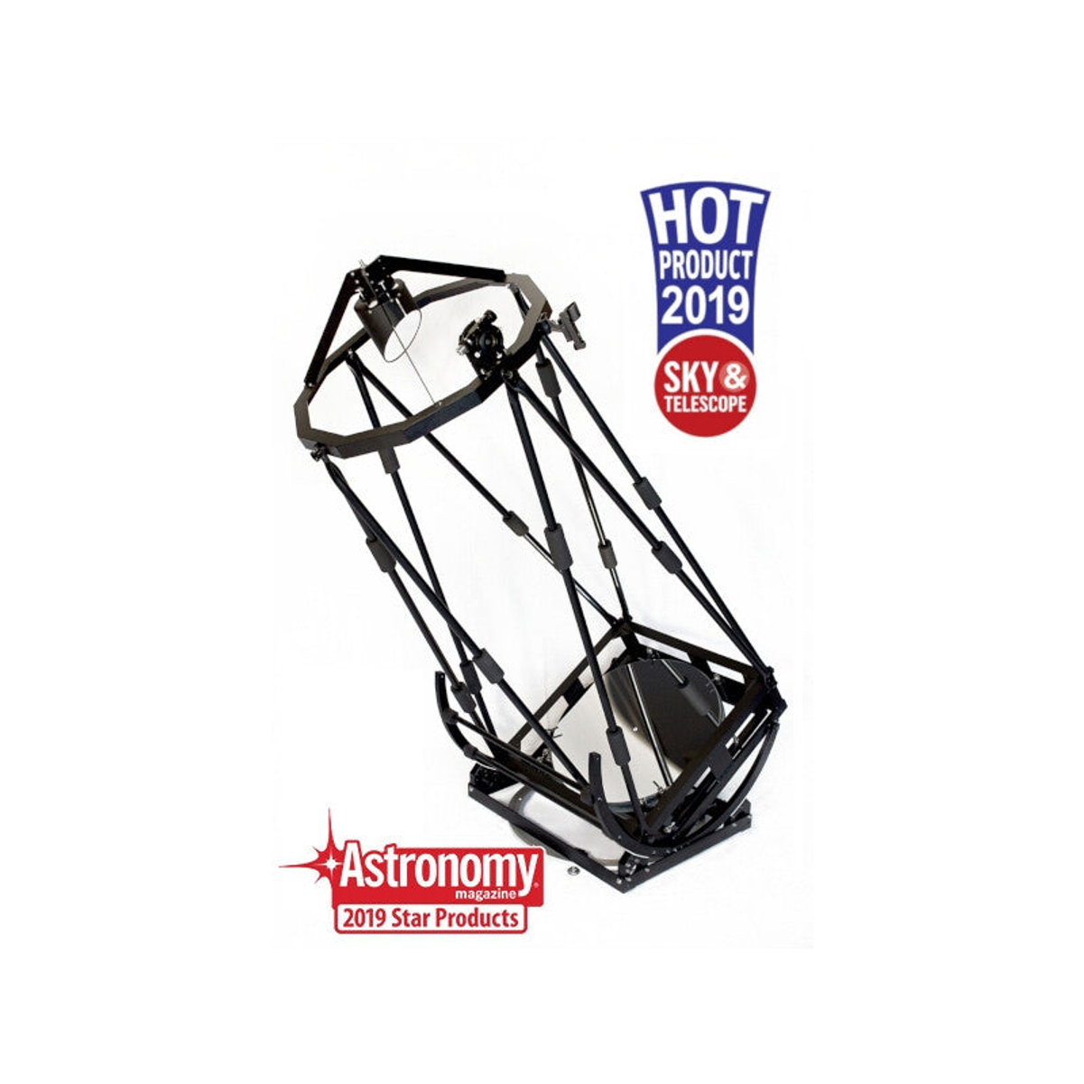 Télescope Dobson newton 607/2012 mm f/3,3 Ultra Light Carbon - Hubble Optics