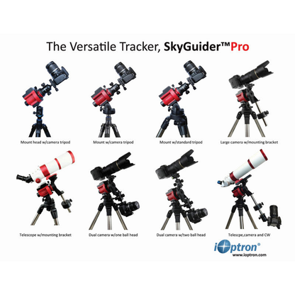 Monture photo SkyGuider Pro avec viseur polaire iPolar - iOptron