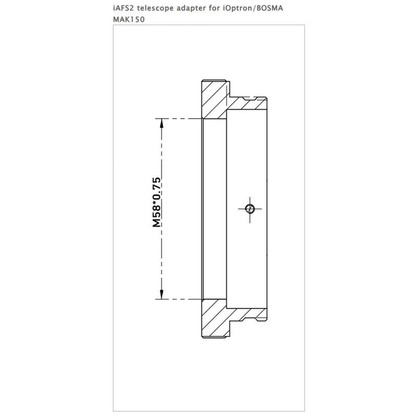 Adaptateur iAFS2 pour Maksutov 150 M58 - iOptron