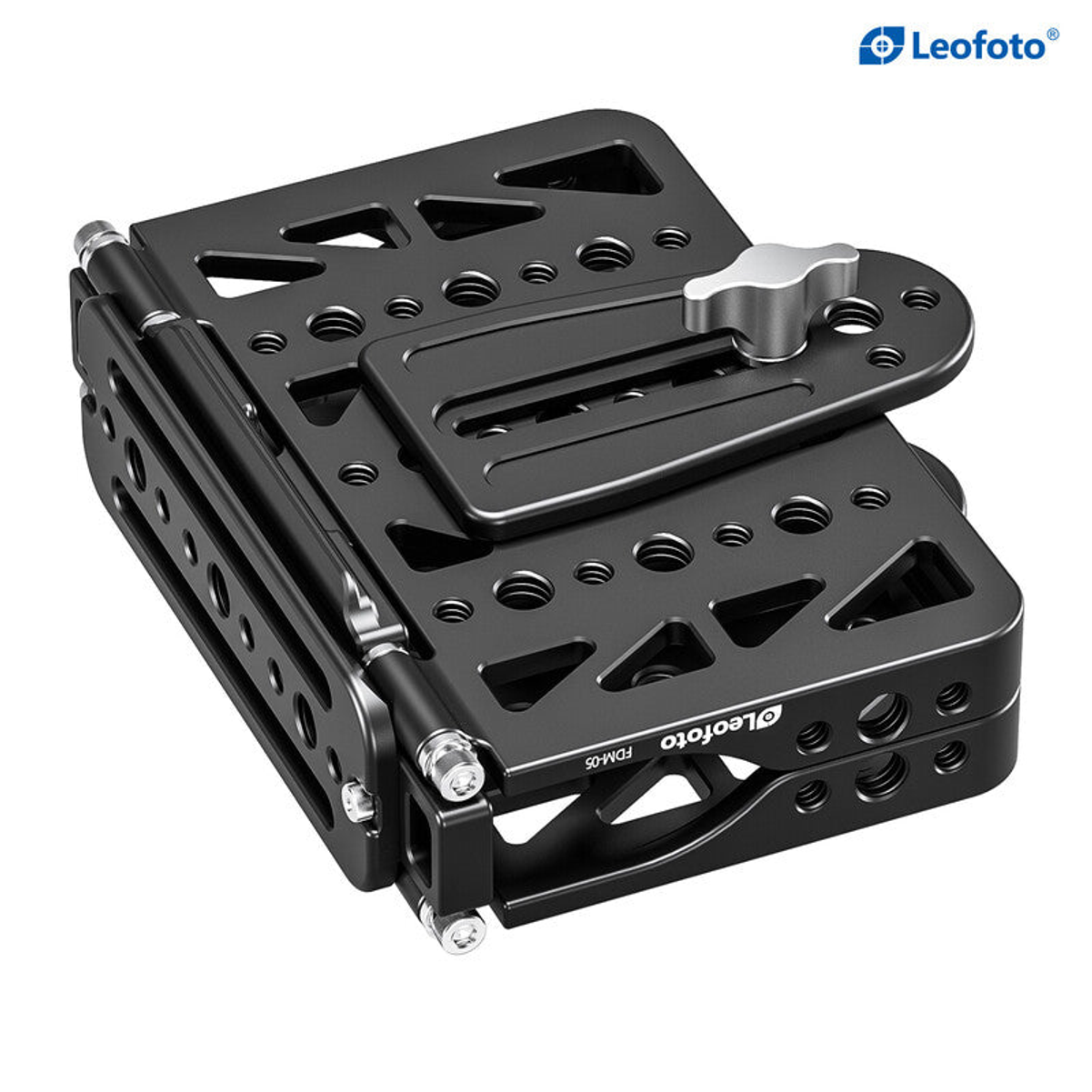 Plaque de montage pliable pour deux optiques - Leofoto