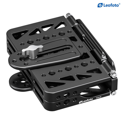 Plaque de montage pliable pour deux optiques - Leofoto