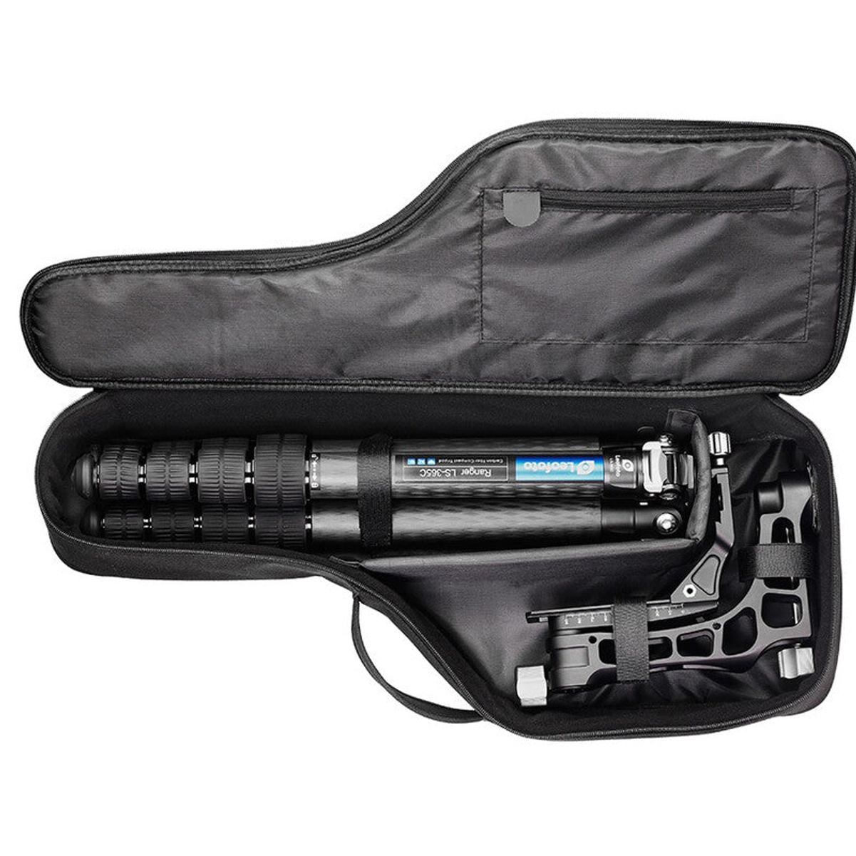 Trépied carbone Ranger LS-365C avec tête gimbal PG-1 - Leofoto