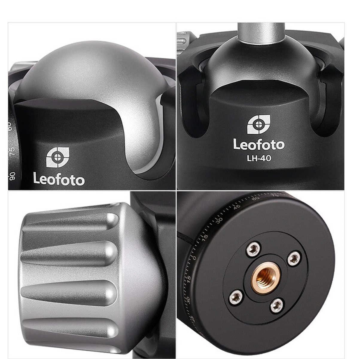 Trépied carbone Ranger LS-324C avec rotule panoramique LH-40PCL - Leofoto
