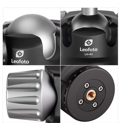 Trépied carbone Ranger LS-324C avec rotule panoramique LH-40PCL - Leofoto